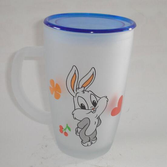 玻璃平印花，磨砂玻璃瓶